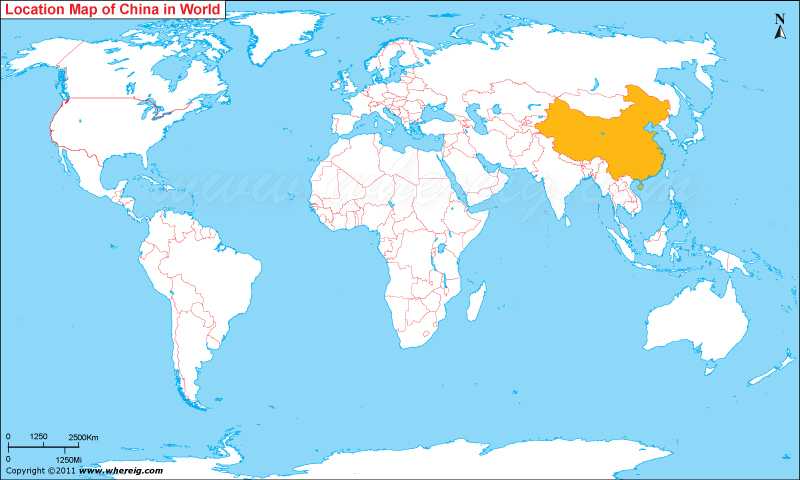 Where Is China Where Is China Located In The World Map