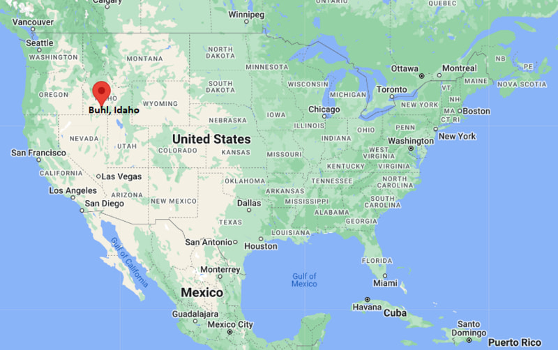 Where is Buhl, ID, USA? | Location Map of Buhl, Idaho