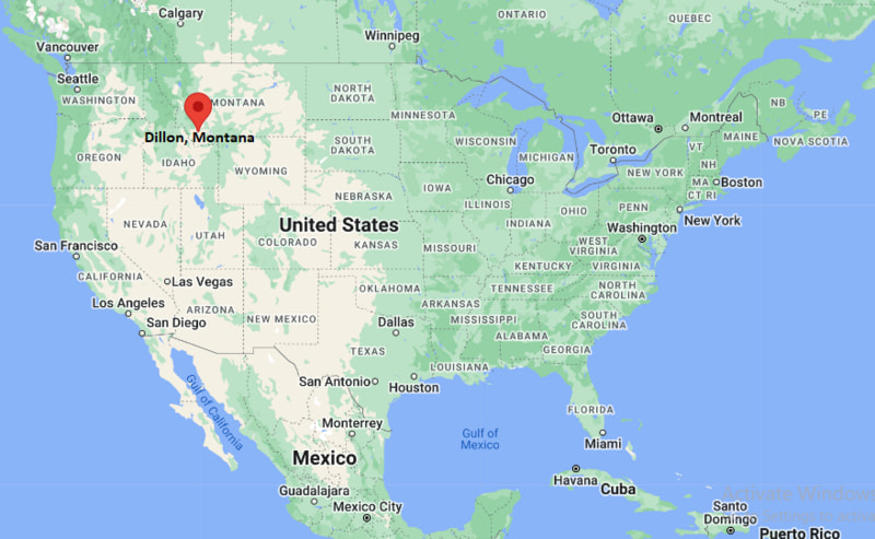 Where is Dillon, MT, USA? | Location Map of Dillon, Montana