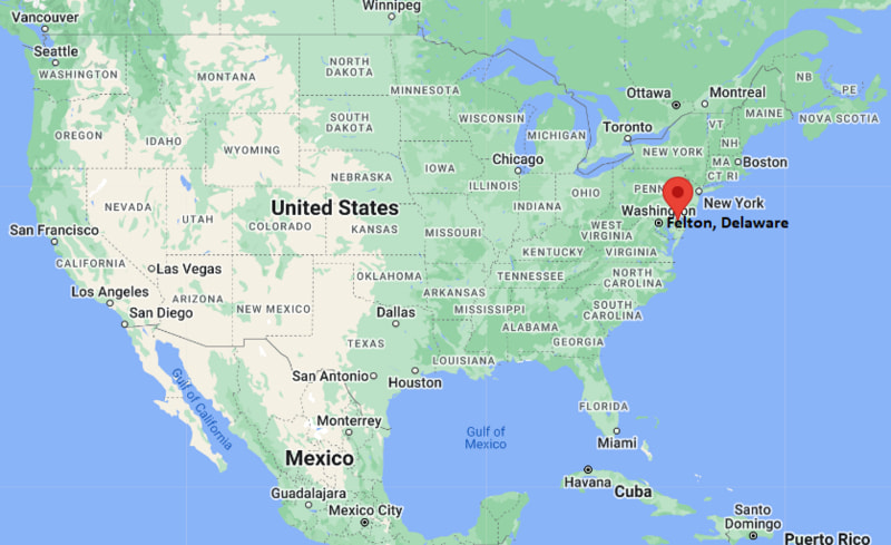 Where is Felton, DE, USA? | Location Map of Felton, Delaware